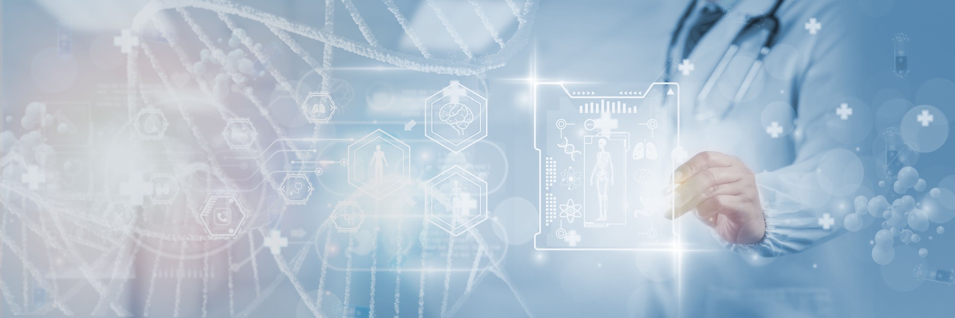 AI-Powered Doctor Healthcare Innovation, Digital Diagnosis, Advanced Medical Solutions, Smart Technology, Machine Learning, Data-Driven Patient Care, Future AI Solutions for Precision Medicine.